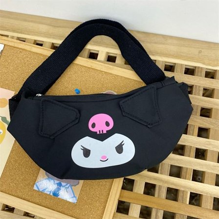 Sanrio Casual Brystveske Kuromi Cinnamoroll Jenter Messenger Bag Anime