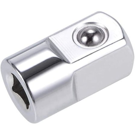 Cr-V Teräs 1/4 Tuuman Naaras - 1/2 Tuuman Uros Redusointiholkkiadapteri