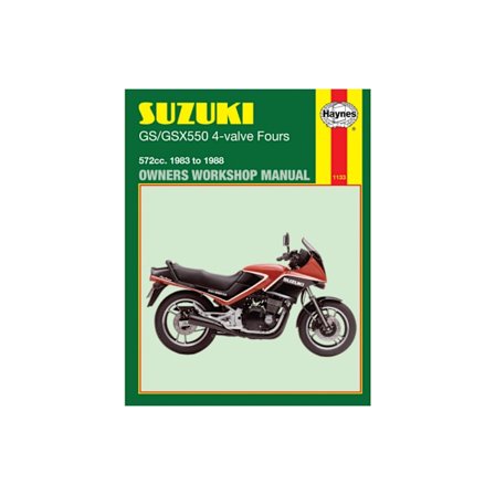 Suzuki GS/GSX550 4-valve Fours (83 - 88) Haynes Repair Manual (häftad, eng)