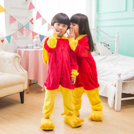 Barn Djur Jumpsuits Flanell Jumpsuits Baby