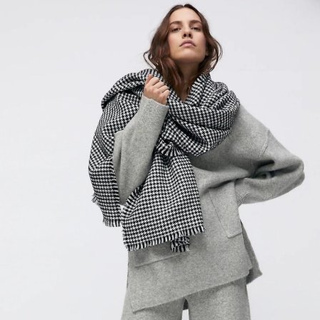 Falsk Kæshmir Sjal Til Mænd Og Kvinder