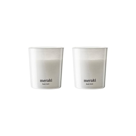 Meraki Duftlys Fresh Linen 120 g, Tøj & Bolig, Duft Til Hjemmet, Duftlys