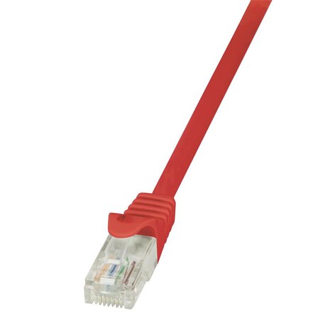 LogiLink Patch Cable Cat.6 U/UTP red