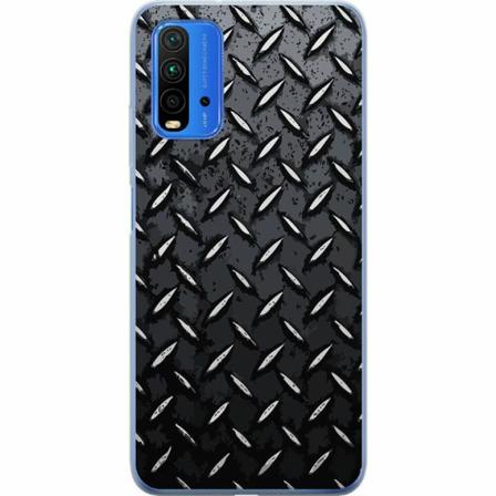 Xiaomi Redmi 9t Genomskinligt Skal Metalliskt Mönster