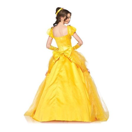 Halloween kostym Belle Princess Dress Vuxen Beauty And Beast Anime Belle Dress Cosplay Performance Kvinnor Födelsedagspresenter