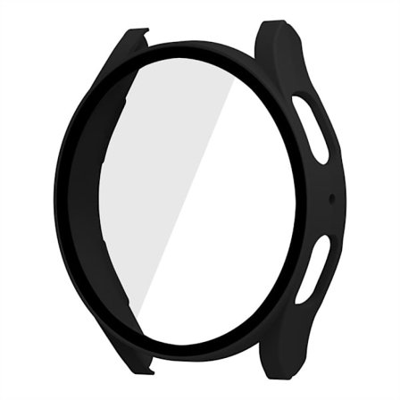 HAT PRINCE Samsung Galaxy Watch 5 (44mm) cover with tempered glass screen protector - Black