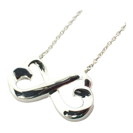 Tiffany & Co. Pre-owned, Necklaces Grijs, Dames, Maat:ONE Size