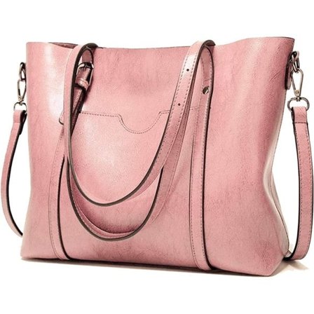 Naisten pehmeästä nahasta valmistetut suuren kapasiteetin käsilaukut, retro vintage -yläkahva, rento tasku, olkalaukku, olkalaukku, crossbody-laukut