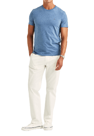 Morris James Tee T-shirts Herr Blå S