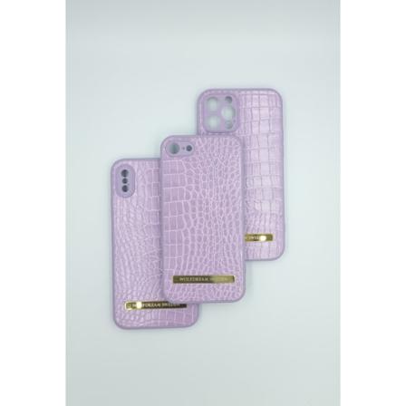 Croco Orchid -lila Mobilskal Med Hållare Till Iphone 11promax Lila