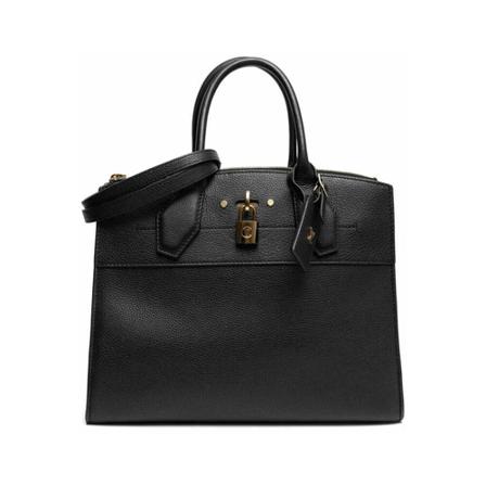 Louis Vuitton Vintage, Pre-owned Handbags Zwart, Dames, Maat:ONE Size,leer