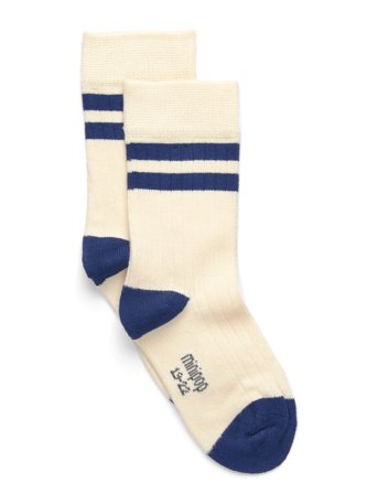 minipop Minipop Bamboo Socks Sport - Cream - 19/22Y