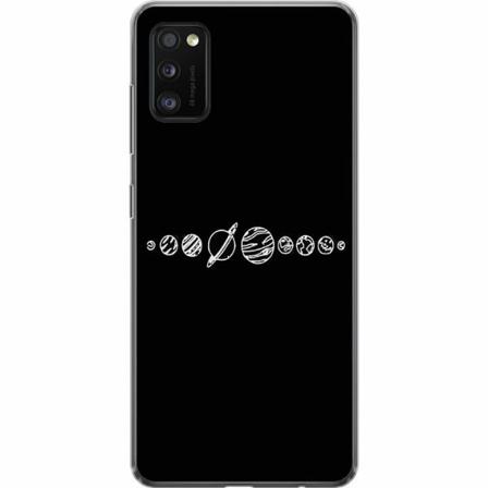 Samsung Galaxy A41 Genomskinligt Skal Minimalism