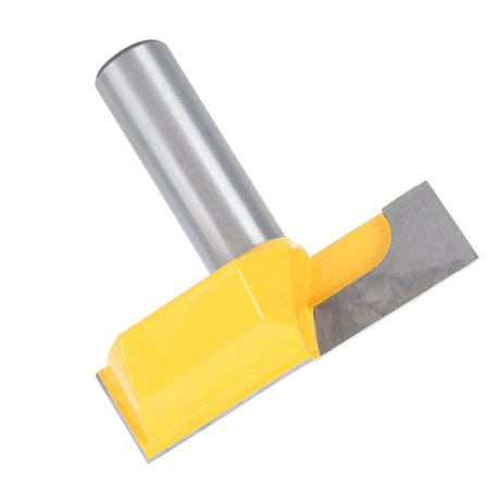 Fresestål Bunnoverflate Planlegging Trebearbeiding Freser Bunnen Rengjøring Kniv 12 x 57mm [DB]