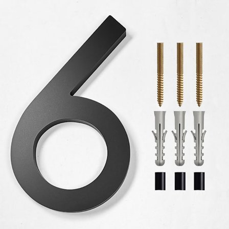 6" Kelluva talonumero Nykyaikaiset talonumerot 6 TAI 9 6 TAI 9