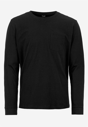 Cellbes of Sweden - Langærmet t-shirt i sort til herrer i størrelse 4XL