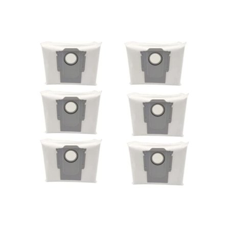 Roborock dammsugarrobot Q7 T8 S7 MAXV Ultra/Q7 MAX dammsugarpåsar tillbehör, dammsugarpåse 6 st