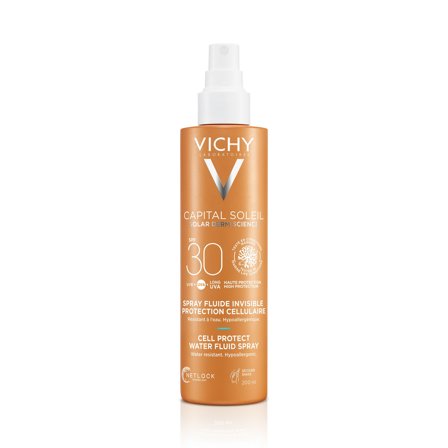 VICHY Capital Soleil Cell Protect Spray SPF30 200ml - Spray solare corpo alta prot.
