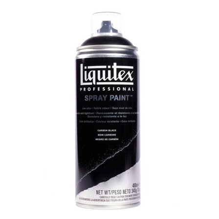 LIQUITEX Sprayfärg Carbon Black - Lyreco - Skola och förskola - Målarfärg och tillbehör - Sprayfärg