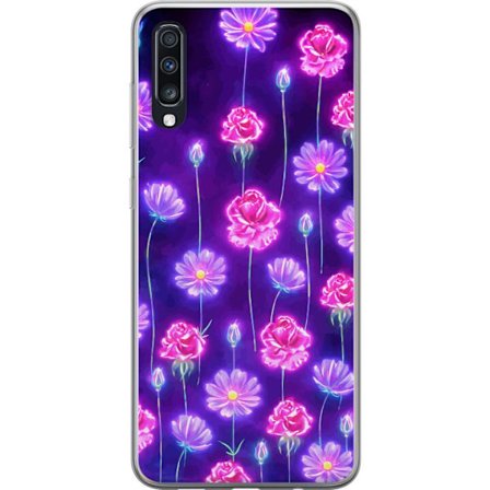 Kompatibelt Mobildeksel til Samsung Galaxy A70 Bloom Reverie Electric Petals