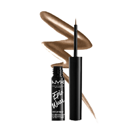NYX Professional Makeup Epic Wear Metallic Liquid Eyeliner & ögonpennor Unisex Brun 3,5 ML