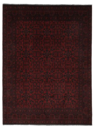 Tappeto Afghan Khal Mohammadi 174X233 Nero (Lana, Afghanistan)