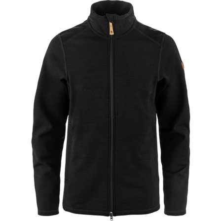 Fjällräven Men's Keb Fleece in Black | Size: Large, G-1000/Wool/Polyester
