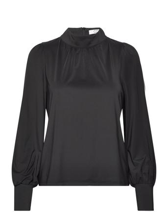Cc Heart Angie Blouse Bluse Langermet Svart Coster Copenhagen*Betinget Tilbud