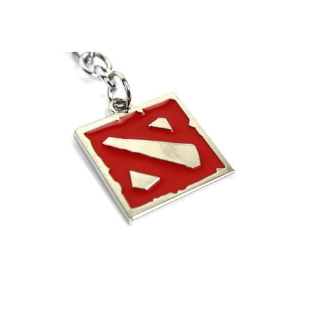 Dota 2 Symbol | Nøglering - Rød