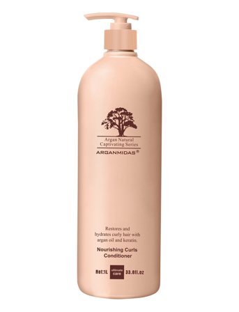 Arganmidas Nourishing Curls Conditioner - Nude - 1000 ML