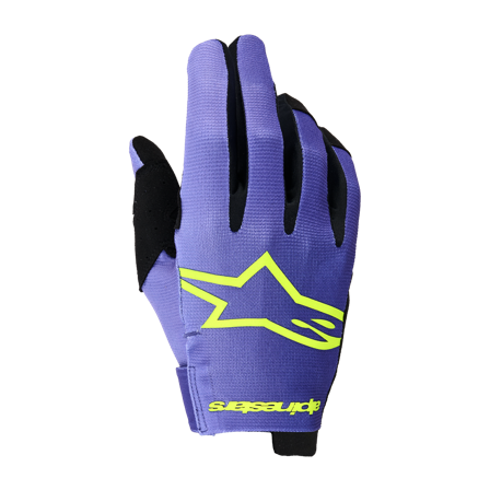 MX käsineet Alpinestars Radar Violetti/Keltainen L