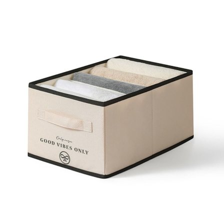 Garderobe Tøj Opbevaringsboks Stof Opbevaringsboks 5 GRIDS 5 GRIDS