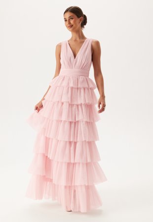 Bubbleroom Occasion Tulle Frill Gown Klær