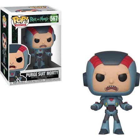 Funko Pop! Rick & Morty S6 - Morty i Mech Suit - 9 cm - FUNKO - Statyett - Blandat - Vuxen