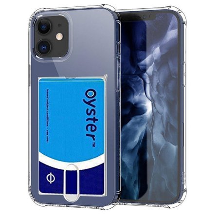 iPhone 12 Mini - Praktiskt Skal med Korthållare