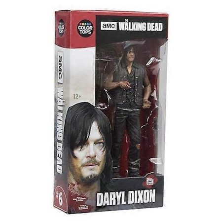 The Walking Dead Actionfigurer: Rick, Daryl, Negan PVC-samlarfigurer för fans