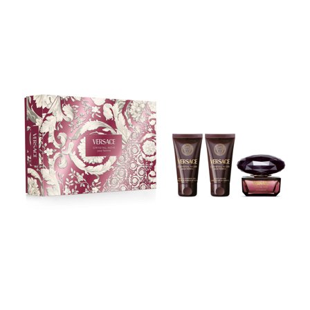 Versace Crystal Noir Cofanetto Regalo Eau De Parfum + Shower Gel + Body Lotion 1pz - Cofanetto Profumo Donna