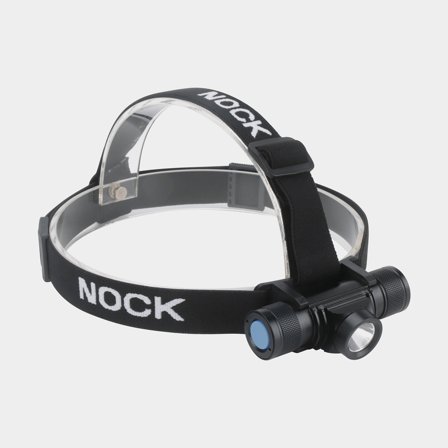 Pannlampa NOCK Beacon, 500 lumen, laddningsbar via USB