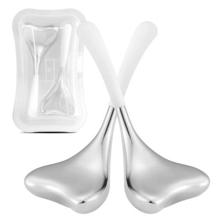 Kasvojen viilennyspuikko, 2-in-1 hieronta, jääkiekko, ihonhoitotyökalu naisille, kasvojen viilennyspallo, viilentävä kasvopallo.