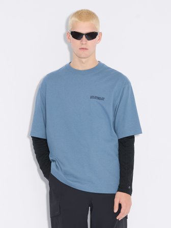 Holzweiler - Ranger Logos Tee - Blue - Mens - Small