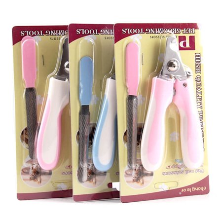 Pet Grooming Tools Nagelsax och Nagelfil för Djur Storlek: Stor