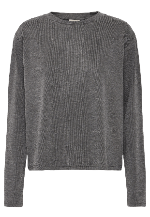 Fransa Frjadi Pullover Överdelar Dam Grå L