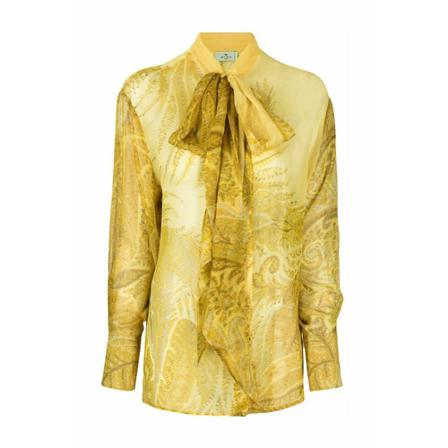Etro Blouses Gul, Dame