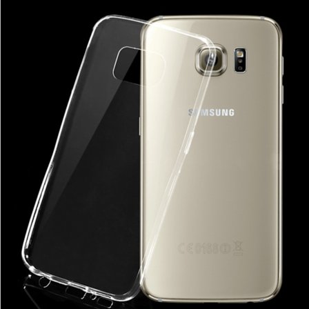 Samsung S6 Cover - Slidstærkt Beskyttende Transparent
