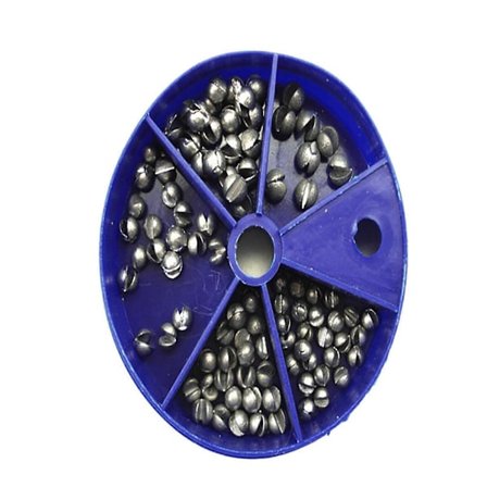 Fiskegrej Synk Lod Vægt Split Shot Æske