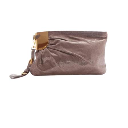 Jimmy Choo Pre-owned Pre-owned Clutches , Bruin , Dames , Maat: ONE Size Vintage Tassen
