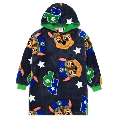 Paw Patrol Boys Chase Hoodiefilt 6-8 år Grå