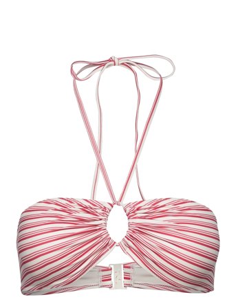 Weekday Sea Printed Bikini Top - Red - L