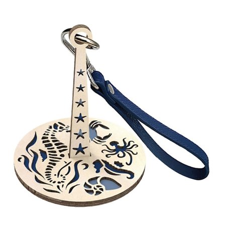 Garnhållare för handleden, portabel trägarnsnurra, garnbollshållare för stickning och virkning, garnförvaringsorganisatör med armband - WELLNGS