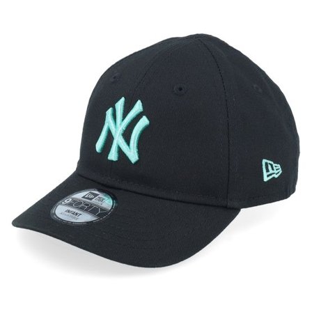 New Era - MLB Svart adjustable Keps - Kids New York Yankees Infant League Essential 9FORTY Black/Ate Adjustable @ Hatstore